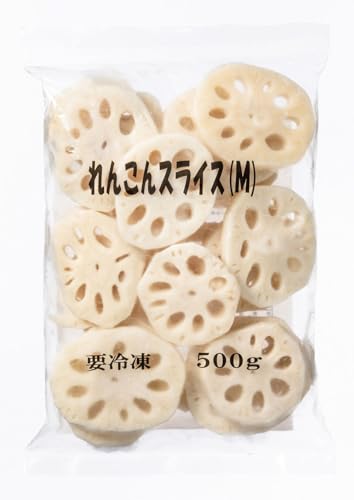 [冷凍] 大洋エーアンドエフ 業務用 れんこんスライス(M) 500g×4個