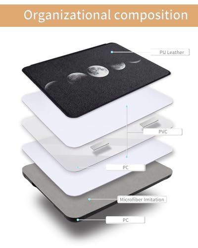Image of WALNEW Case for 7 inch All-New Kindle Paperwhite 12th Gen 2024 and Kindle Colorsoft Signature Edition, Premium PU Leather Protective Cover for Kindle Paperwhite with Auto Wake /Sleep (LUNARECLIPS)
