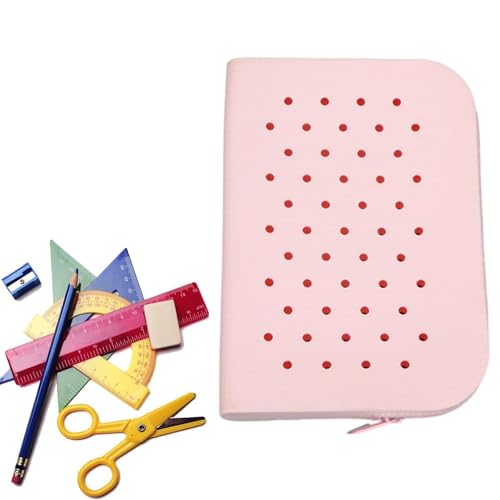 Estuche de silicona para lápices, soporte impermeable para bolígrafos con gran capacidad, estuche suave portátil para artículos de papelería, llaves, cosméticos, soporte para bolígrafos para el hogar