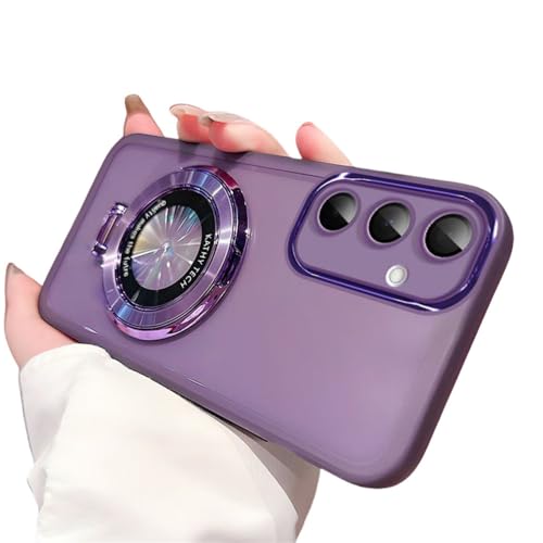 Coque antichoc Samsung S22 Plus silicone violet transparent anti-chute support magnétique