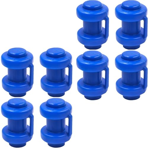 WUBAYI 8 tapas para postes de trampolín – Cubiertas de espuma para postes de trampolín de 25 mm | Piezas de repuesto para trampolín Sportspower | Accesorios de repuesto para red de trampolín