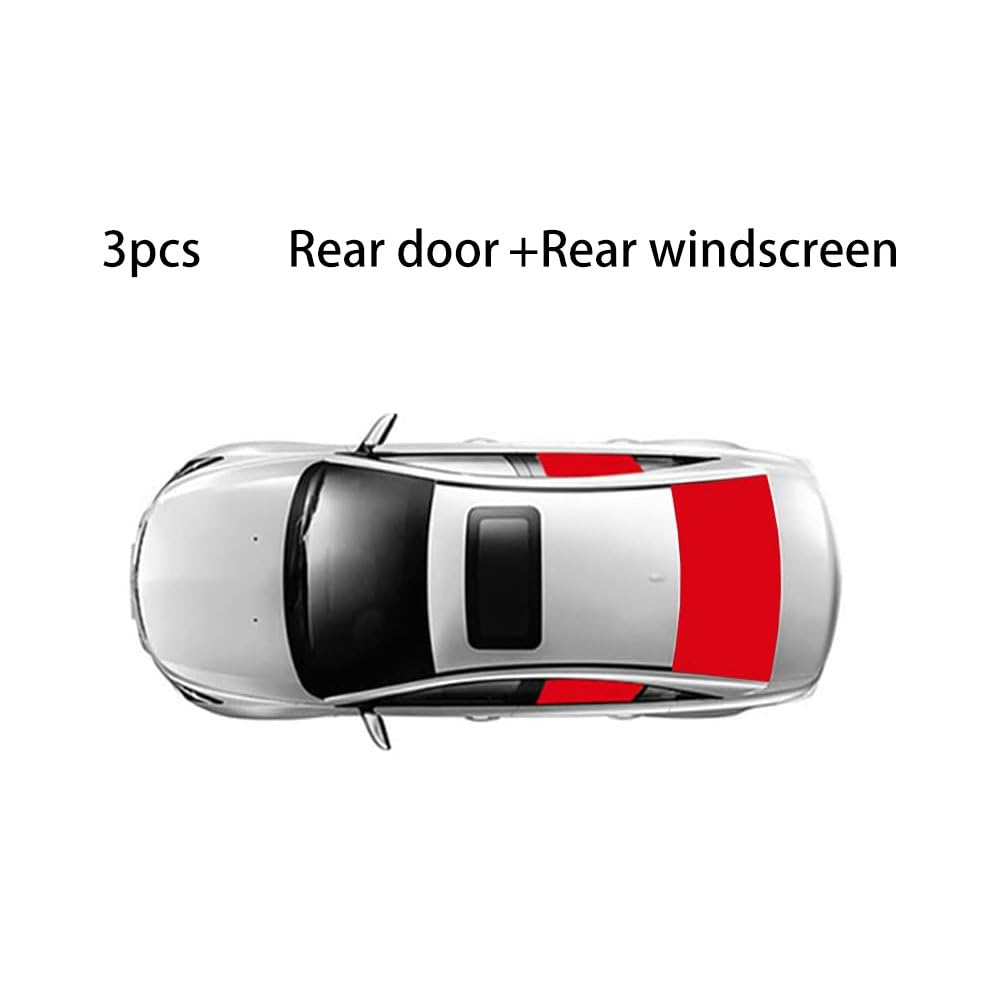 Sonnenschutz für Seitenscheiben Auto Magnetisch Vorhang für Golf 6 Variant 2009-2013 UV Schutz Fenster Sonnenblende Zubehör für Baby Kinder Haustiere Schwarz,3pcs- Rear Door Window