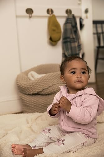 Image of Simple Joys by Carter's Baby Girls 4-piece Jacket, Pant, and Bodysuit Set