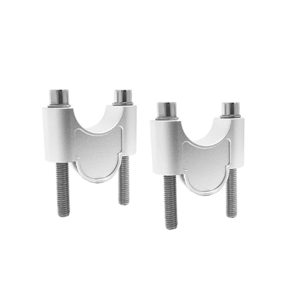 Abrazadera de manillar universal de aluminio mecanizado para elevación rígida de moto 8