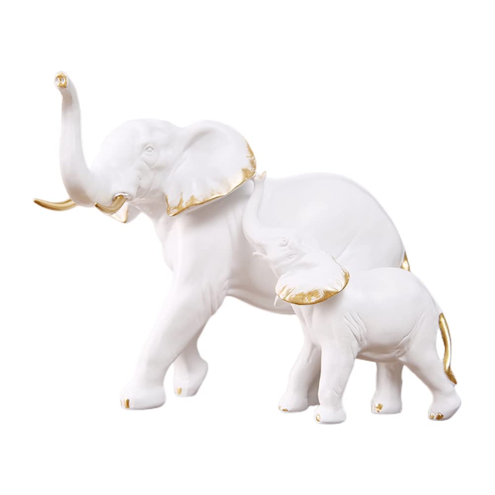 NORHOR Elefante Decorativo,Estatua Elefante,Elefante Estatua decoración del hogar.