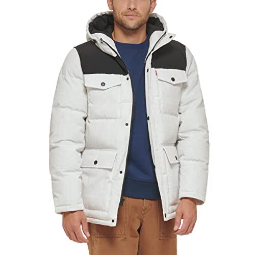 Image of Levi's Men's Arctic Cloth Quilted Performance Parka