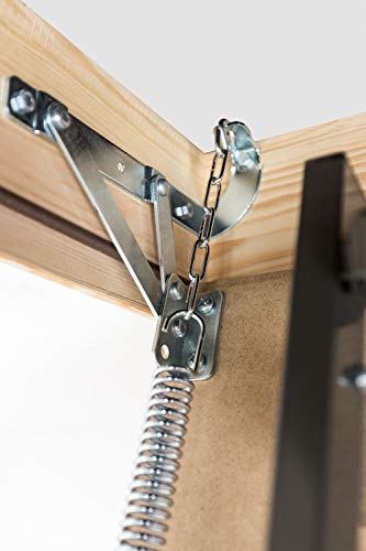 FAKRO LMS - 30x54-7'11'' - 10'1'' Insulated Metal Attic Ladder