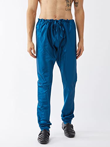 Image of Mother VM Mens Silk Blend Pyjama - Stylish Lounge Wear for Relaxation and Sleep | Regular Premium Cotton, Elastic Waist, and Classic Design for Ultimate Comfort