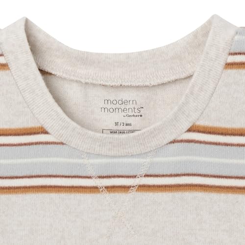 Image of Modern Moments by Gerber Baby Hacci Snug Fit 2 Piece Pajama Set