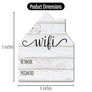 Rusticwhitewifipasswordsignrusticfarmhousefridgemagnetwifipasswordsignforhomewithblackweterasablepenmagneticwhitewifisignforguestsfridgemagnetdecor40x50inch  Urban Country Home Decor Rustic white wifi password sign rustic farmhouse fridge magnet wifi password sign for home with black wet erasable pen magnetic white wifi sign for guests fridge magnet decor 40 x 50 inch  urban country home decor