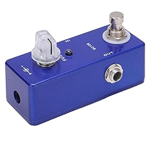 The fuzz effect is small in size and light in weight, can produce very rich overtones, and has strong practicability. There is a real bypass function, with a transparent timbre, which can realize real coloration. The effect adopts metal shell, high s...