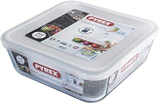 Pyrex Cook&Freeze Recipient Care 2L-19x19cm, Glass, 2000 milliliters