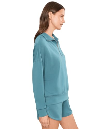 Image of Varley Women's Hawley Half Zip Sweater