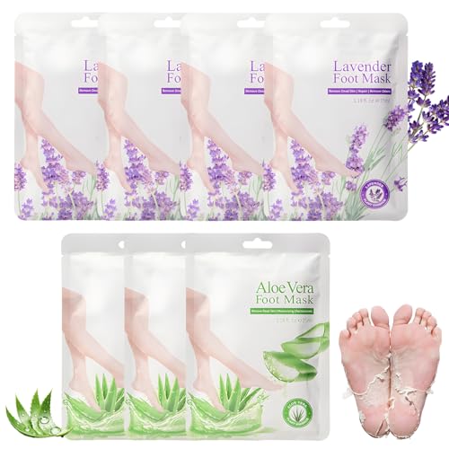 7 Paar Fußmaske Fussmaske Fußmaske Gegen Hornhaut Fußmaske Socken Fussmaske Socken Fussmaske Sehr Trockene Füsse Fussmaske Hornhautentfernung Hornhaut Maske Füße