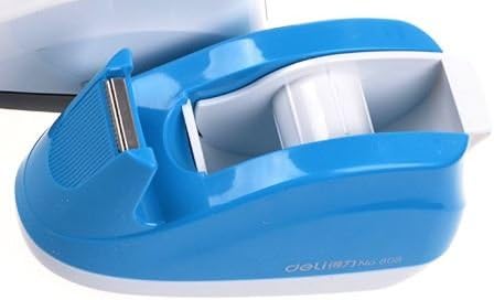 InnoDesktop Heavy Duty Tape Dispenser, Weighted Base, Nonskid Pad for One-hand Dispensing, Good for Office Home & School, 4 Color choice (BLUE)