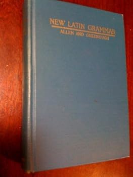 Hardcover Allen and Greenough's New Latin Grammar Book