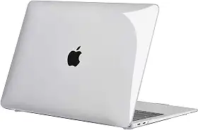 Capa Compatível Para Macbook New Air 13,3'' A1932/ A2179/ A2337 M1 (2018-2020)- Transparente. Policarbonato, Rígido,Fina e Leve