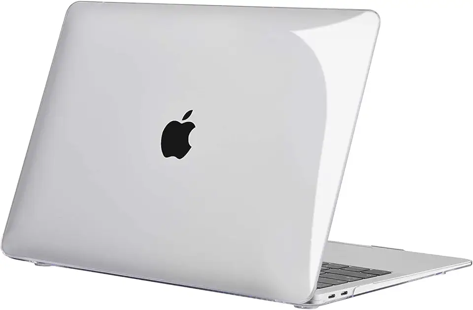 Capa Compatível Para Macbook New Air 13,3'' A1932/ A2179/ A2337 M1 (2018-2020)- Transparente. Policarbonato, Rígido,Fina e Leve