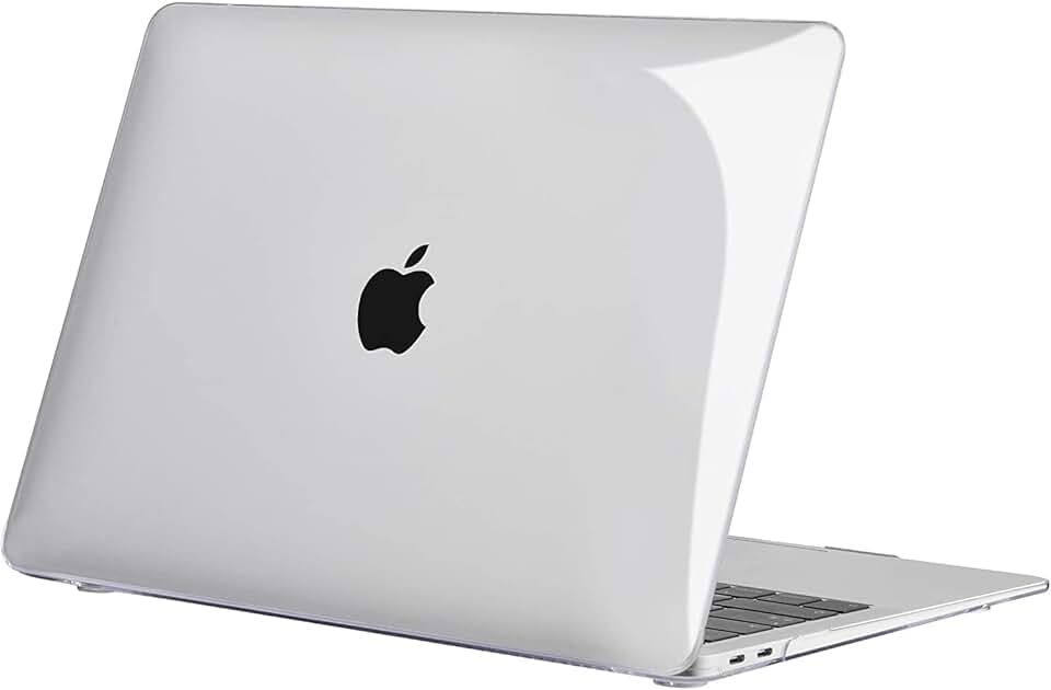 Capa Compatível Para Macbook New Air 13,3'' A1932/ A2179/ A2337 M1 (2018-2020)- Transparente. Policarbonato, Rígido,Fina e Leve