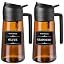 Brown Bottle-Black Cap 2PC