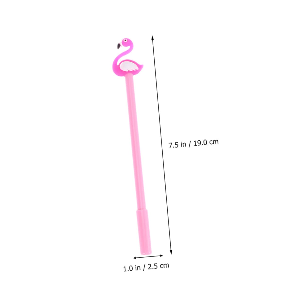 DOITOOL 60 Pièces Stylos à Gel Stylos Gel Flamingo pour Garçon Fille Pratique et Créatif pour École Loisirs