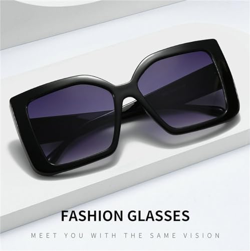 helena fashion Oversized Square Cat Eye Sunglasses For Women Luxury Big Wide Frame Men Sun Glasses Femle Shades S654