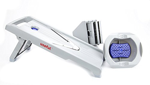 Useful. V-Blade Mandoline Julienne Slicer Blade Guard – Adjustable Mandolin Vegetable Slicer
