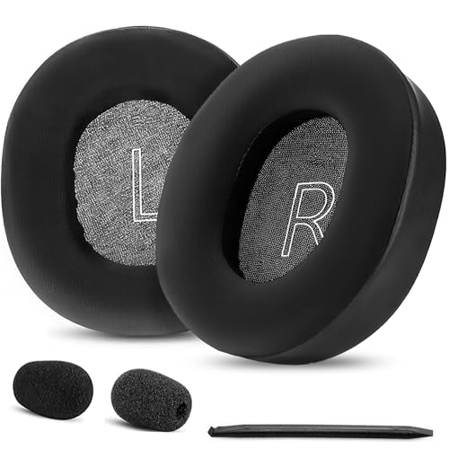 YunYiYi Almohadillas de repuesto de gel de refrigeración compatibles con auriculares inalámbricos Microsoft Xbox X|S, Xbox One (versión 2024) con tela de seda de hielo transpirable, color negro