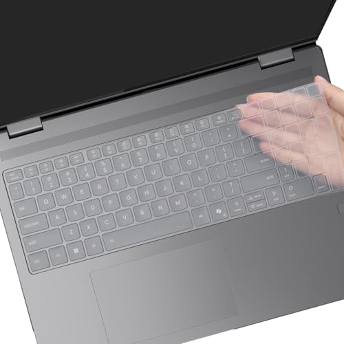 Funda de teclado Lenovo Yoga Pro 9 16IAH10 16IMH9 protector de silicona transparente