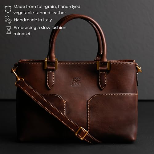 Bolso de cuero genuino para mujer - Time Resistance miniatura 4