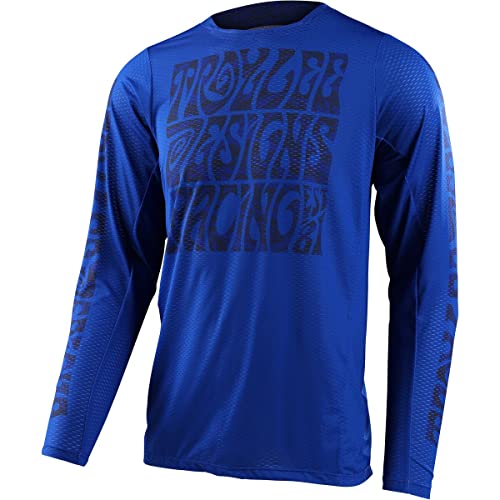 Troy Lee Designs 2023 GP Pro Air Jersey - Manic Monday (Medium) (Blue)