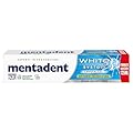 Mentadent Dentifricio Crystal Gel, con Gel alla Menta Fredda e Particelle Lucidanti, per un'Intensa Freschezza a Lungo, 125 ml