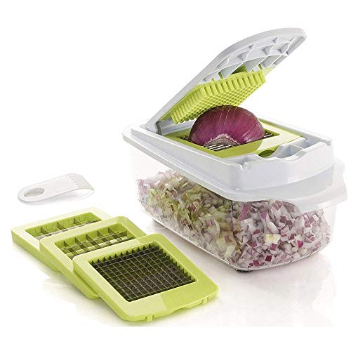 Silvano Home Aparatos y Utensilios para la Cocina. Picadoras, Ralladores, Troceadores, Batidoras,... (Picadora Frutas y Vegetales)