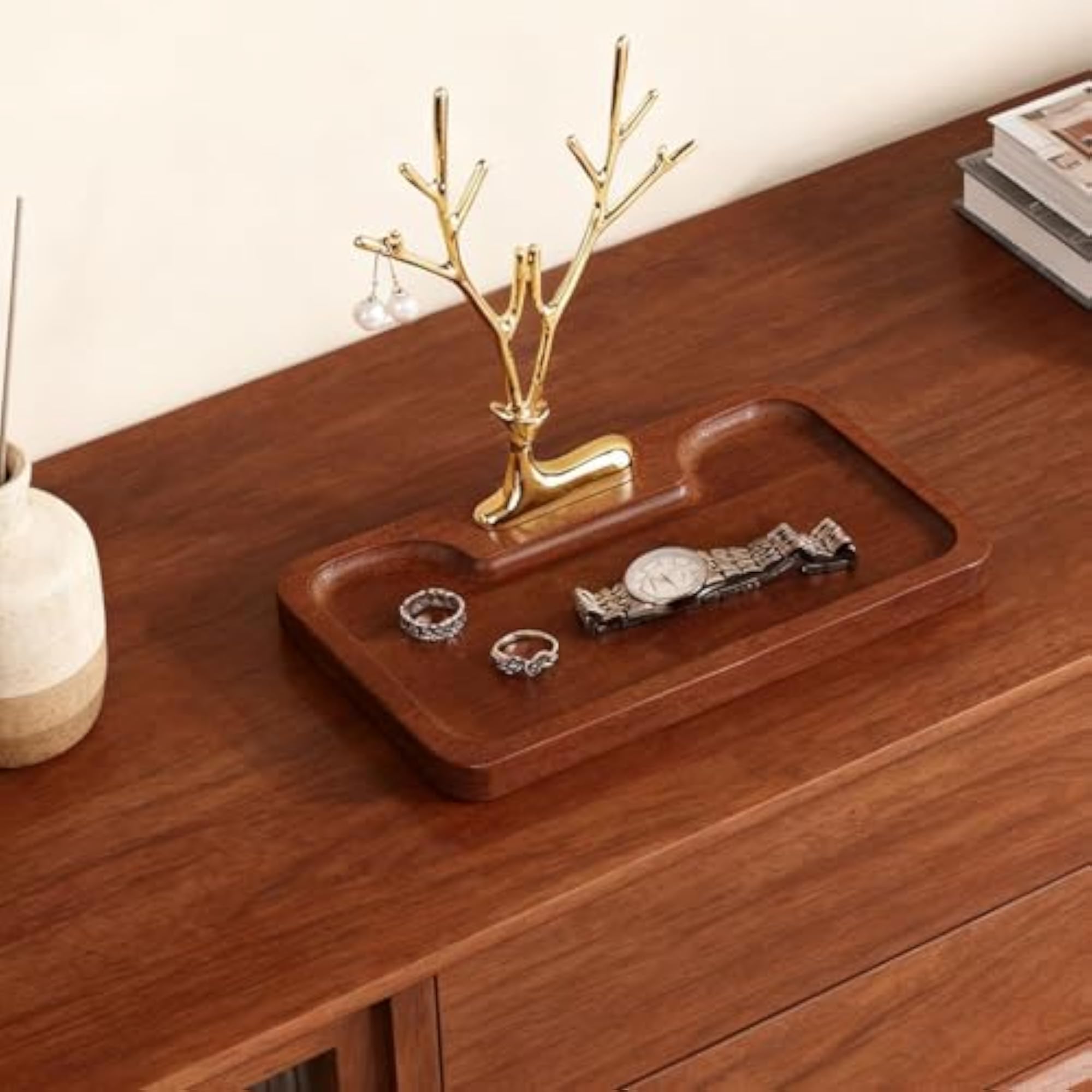 Modern Jewelry Dish Organizer for Nightstand