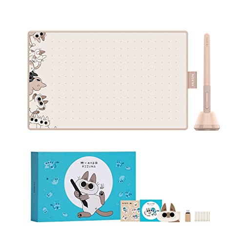 【日本限定】のべ子 HUION ペンタブレット コラボ ペンタブ 板タブ ギフト...