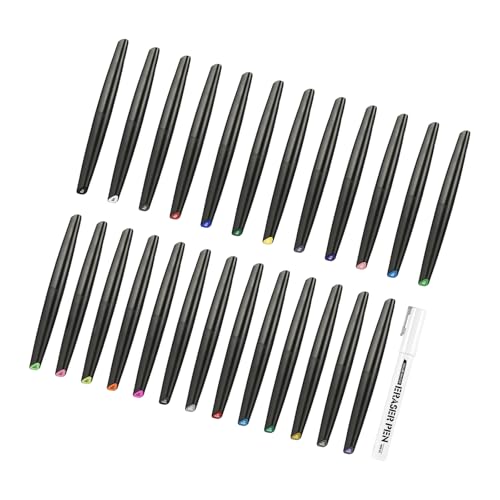 Marqueurs de peinture armés ABS polyéthylène, crayons peinture fluorescents et métalliques