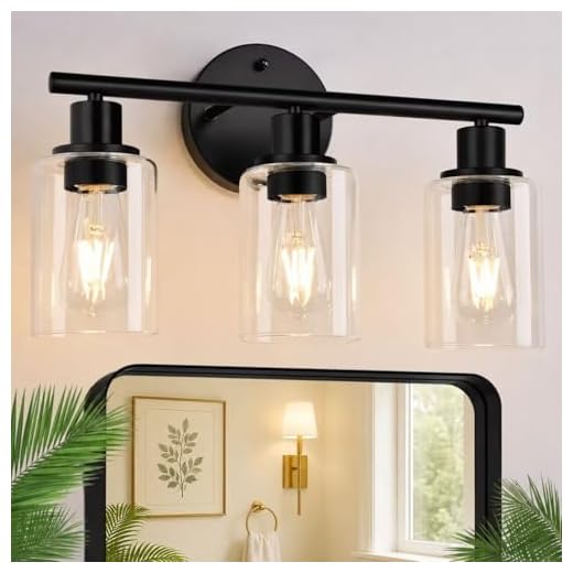 Zarbitta 3-Light Bathroom Light Fixtures