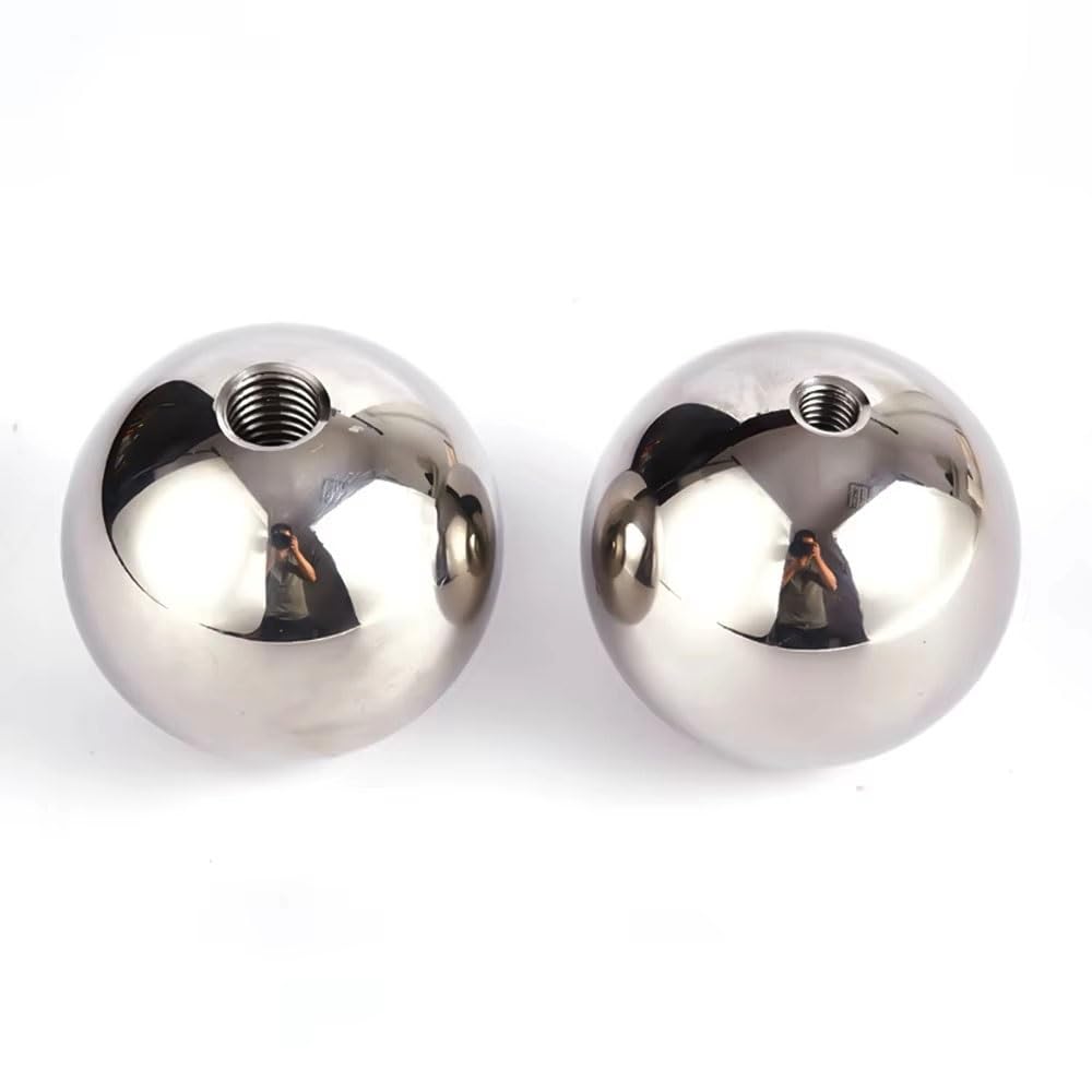 Vite a ricircolo di sfere con dado singolo, filettatura femmina M6 con sfera a mezzo foro filettata SUS 304 1 pcs(OD 40mm)