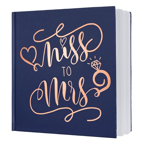 Calculs Bridal Shower Guest Book Miss to Mrs Picture Book