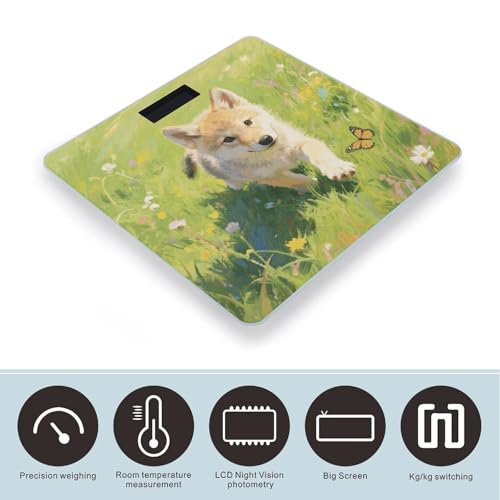 Báscula Digital de Baño Small Wolf con Pantalla LED miniatura 3