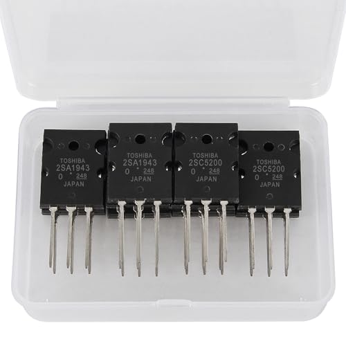 10pcs 5 Pairs 2SA1943 2SC5200 Amplifier Transistor PNP NPN High Power Black Audio SiliconTransistor TO-3PL