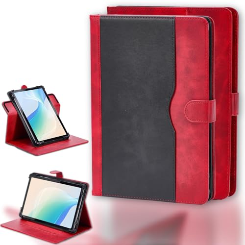 Housse Etui pour Archos SPAC T110 FHD 4G Ultra Tablette Housse Etui Coque de Protection Rotation 360 Degrés Multi-Angels de Visualisation Multi-View en PU Cuir Stand...