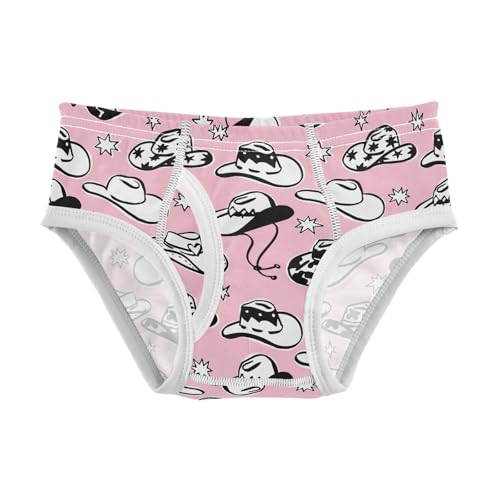 Cotton Little Boys Briefs Western Cowboy Hat Soft Toddler Underwear