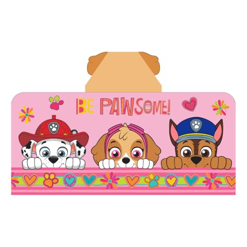 Franco Paw Patrol Pink Bath/Pool/Beach Soft Cotton Terry Hooded Towel Wrap, 24
