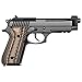 Guuun G10 Grips for Taurus PT92 Grip Compatible with PT 92/99/100/101 and Decocker Crosshatch Texture - Orange/Black
