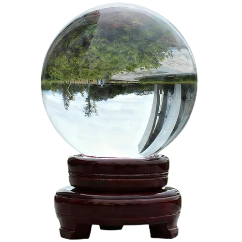 Boule de voyante en cristal pur sans reflets parasites pour réussir vos séances de méditation