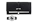 Women's Essentials - Matching Women's Watch & Colorful 2 Layer Design Wallet Gift Set - ST10234 Black