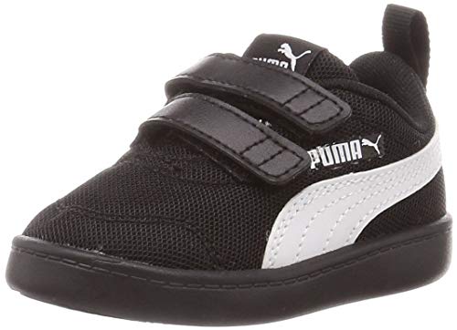 ベビーシューズ スニーカー 運動靴 子供靴 Courtflex v2 Mesh V Inf 21年春夏カラー ブラック 14.0 cm