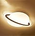 Lámpara de Techo LED Planet Ball - Lámpara de Techo LED Cartoon Planet para Dormitorio,Sala de Estar,Habitación Creativa para Niños(25 W,Blanco Cálido)