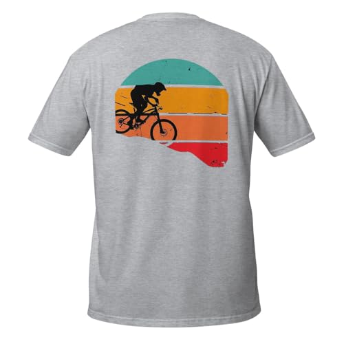 T-shirt de cyclisme unisexe JCH pour vos sorties estivales et balades à vélo